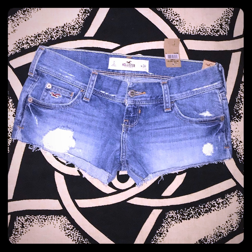 NWT HOLLISTER BETTY JEAN SHORTS! HOT! SZ 0/24